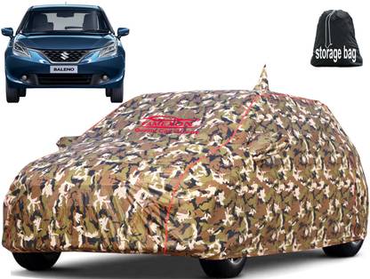 FAMEXON Car Cover For Maruti Baleno (With Mirror Pockets)