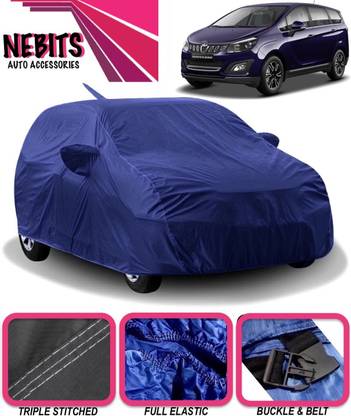 NEBITS Car Cover For Mahindra Marazzo (With Mirror Pockets)