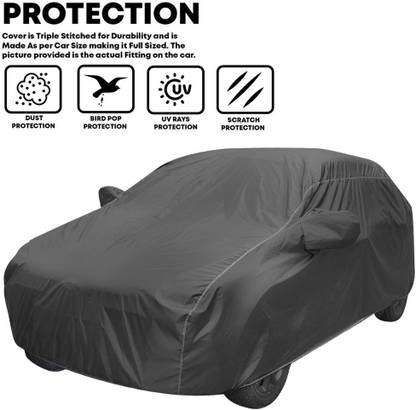 BOTAUTO Car Cover For Mitsubishi Pajero Sport, Universal For Car (With Mirror Pockets)