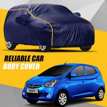 AUCTIMO Car Cover For Hyundai Eon (With Mirror Pockets)