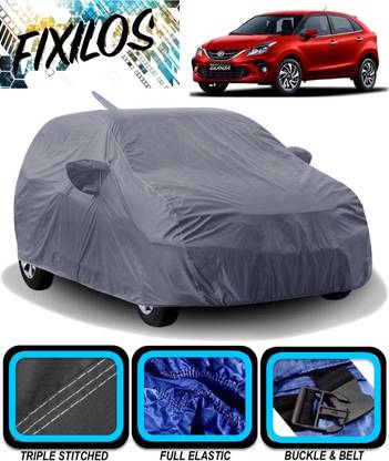 FIXILOS Car Cover For Toyota Glanza (With Mirror Pockets)