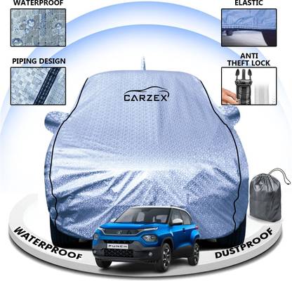 CARZEX Car Cover For Tata Punch (With Mirror Pockets)