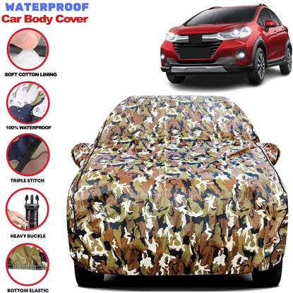 Grizzly Car Cover For Honda WR-V, WRV, WRV Edge Edition i-DTEC S Diesel, WRV Edge Edition i-VTEC S Petrol, WRV Exclusive Diesel, WRV Exclusive Petrol, WRV i-DTEC S, WRV i-DTEC S Diesel, WRV i-DTEC V Diesel, WRV i-DTEC VX, WRV i-DTEC VX Diesel, WRV i-VTEC S, WRV i-VTEC S Petrol, WRV i-VTEC VX, WRV i-VTEC VX Petrol (With Mirror Pockets)