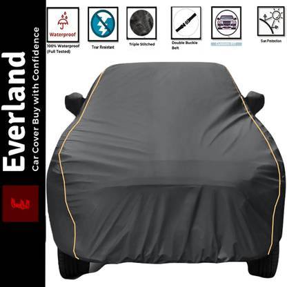 EverLand Car Cover For Tata Hexa (With Mirror Pockets)