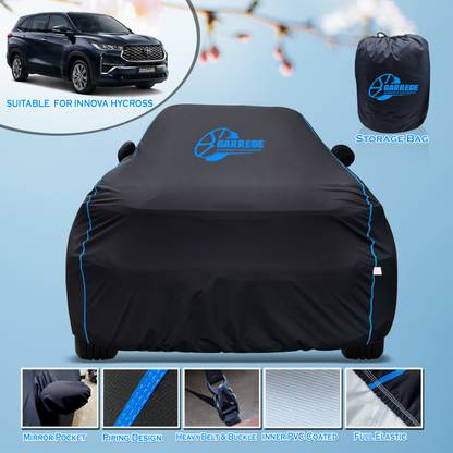 GARREGE Car Cover For Toyota Innova Hycross (With Mirror Pockets)