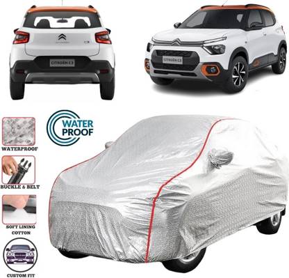 BOTAUTO Car Cover For Citroen C3 Aircross, Universal For Car (With Mirror Pockets)