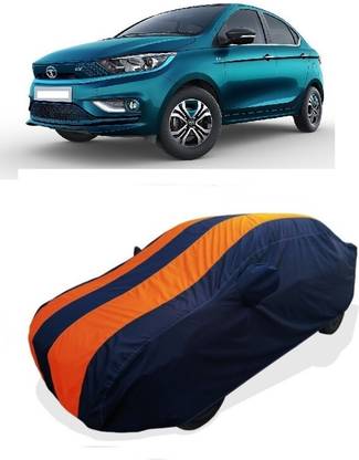 Coxtor Car Cover For Tata Tigor EV XM Plus Electric (With Mirror Pockets)