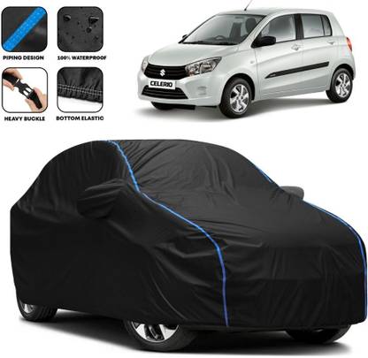 Amikan Car Cover For Maruti Suzuki Celerio, Universal For Car (With Mirror Pockets)