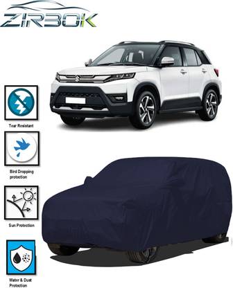 ZIRBOK Car Cover For Maruti Suzuki Brezza (With Mirror Pockets)
