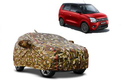 SHUFYAN Car Cover For Maruti Suzuki, Maruti WagonR, Wagon R VX, Wagon R 1.0, Wagon R AMT VXI, Wagon R MPV (With Mirror Pockets)