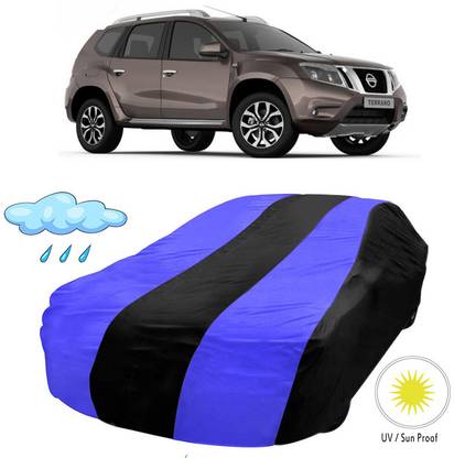 AutoTiger Car Cover For Nissan Terrano (With Mirror Pockets)
