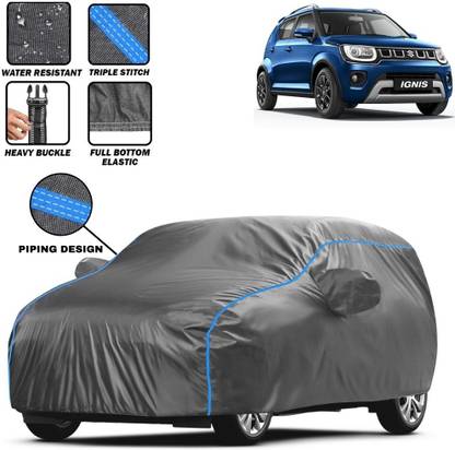 LE PRA Car Cover For Maruti Suzuki Ignis, Ignis 1.2 AMT Alpha Petrol, Ignis 1.2 AMT Delta Petrol, Ignis 1.2 AMT Zeta Petrol, Ignis 1.2 Alpha Petrol, Ignis 1.2 Delta Petrol, Ignis 1.2 Sigma, Ignis 1.2 Sigma Petrol, Ignis 1.2 Zeta Petrol, Ignis 1.3 AMT Alpha, Ignis 1.3 AMT Delta, Ignis 1.3 AMT Zeta, Ignis 1.3 Alpha, Ignis 1.3 Delta, Ignis 1.3 Zeta (With Mirror Pockets)