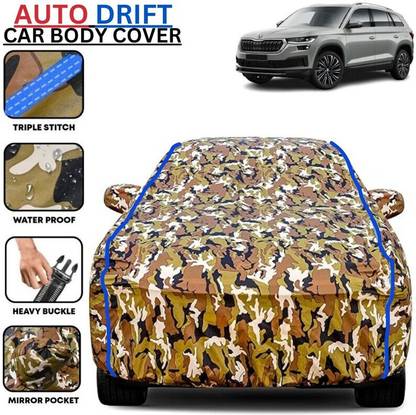 BOTAUTO Car Cover For Skoda Kodiaq, Universal For Car (With Mirror Pockets)