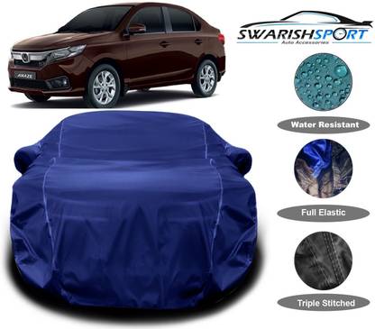 Swarish Car Cover For Honda Amaze (With Mirror Pockets)