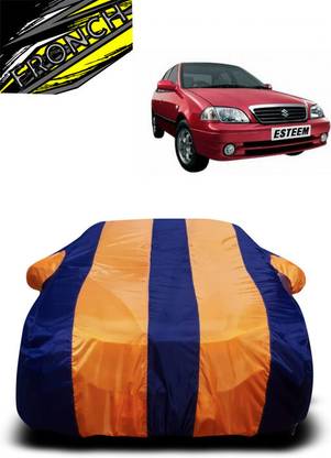 FRONCH Car Cover For Maruti Suzuki Esteem LXI BS (With Mirror Pockets)