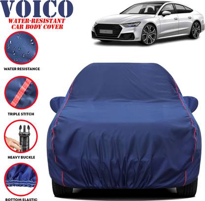 VOICO Car Cover For Audi A7, A7 Facelift, A7 Sportsback 3.0 TDI Quattro (With Mirror Pockets)