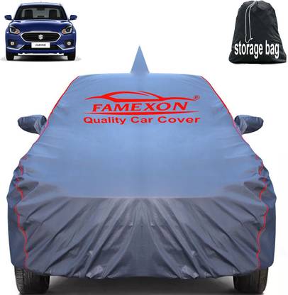 FAMEXON Car Cover For Maruti Dzire (With Mirror Pockets)