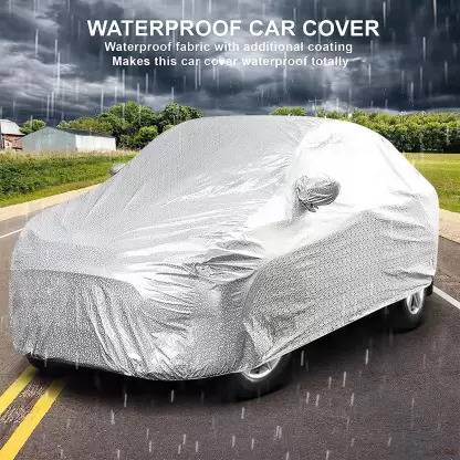AUCTIMO Car Cover For Mahindra Scorpio (With Mirror Pockets)