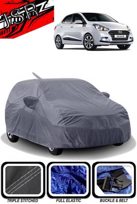 J S R Car Cover For Hyundai Xcent 1.2 CRDi SX Option Diesel (With Mirror Pockets)