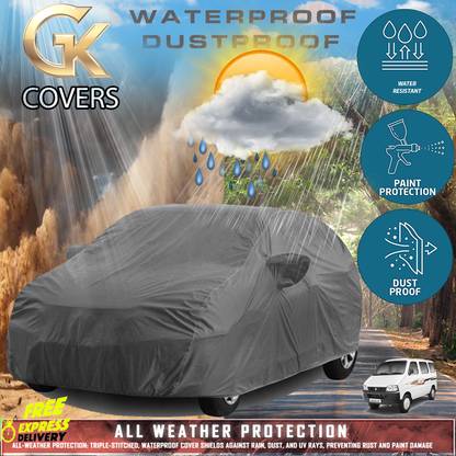 Tamanchi Autocare Car Cover For Maruti Suzuki Eeco (With Mirror Pockets)
