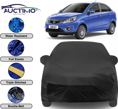 AUCTIMO Car Cover For Tata Zest (With Mirror Pockets)