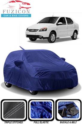 FUZICON Car Cover For Tata Indigo eCS LX (With Mirror Pockets)