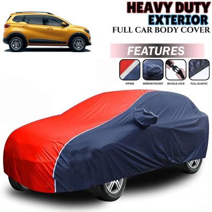 CoNNexXxionS Car Cover For Renault Triber, Triber RXE, Triber RXE Petrol, Triber RXL, Triber RXL Petrol, Triber RXT, Triber RXT Petrol (With Mirror Pockets)