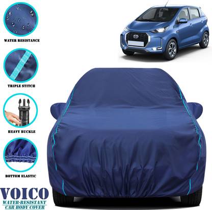 VOICO Car Cover For Datsun Redi GO 1.0 S, Redi GO 1.0 T Option, Redi GO A, Redi GO AMT 1.0, Redi GO D, Redi GO Gold 1.0, Redi GO S, Redi GO Sport, Redi GO T, Redi GO T Option (With Mirror Pockets)