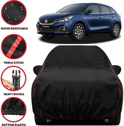 VOICO Car Cover For Maruti Suzuki Baleno, Baleno 1.2 Alpha, Baleno 1.2 CVT Delta, Baleno 1.2 CVT Zeta, Baleno 1.2 Delta, Baleno 1.2 Sigma, Baleno 1.2 Zeta, Baleno 1.3 Alpha, Baleno 1.3 Delta, Baleno 1.3 Sigma, Baleno 1.3 Zeta, Baleno 1.6i, Baleno Alpha CVT Petrol, Baleno Alpha Diesel, Baleno Alpha Petrol, Baleno Altura 1.6i, Baleno Delta CVT Petrol, Baleno Delta Diesel, Baleno Delta Petrol, Baleno DualJet Delta Petrol, Baleno DualJet Zeta Petrol, Baleno Lxi, Baleno RS 1.0, Baleno Sigma Diesel, Baleno Sigma Petrol, Baleno Vxi, Baleno ZXi, Baleno Zeta CVT Petrol, Baleno Zeta Diesel, Baleno Zeta Petrol (With Mirror Pockets)