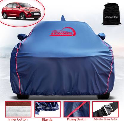 AUTOCOZEN WATERPROOF Car Cover For Hyundai Aura (With Mirror Pockets)