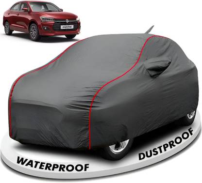 FABTEC Car Cover For Maruti Dzire (With Mirror Pockets)