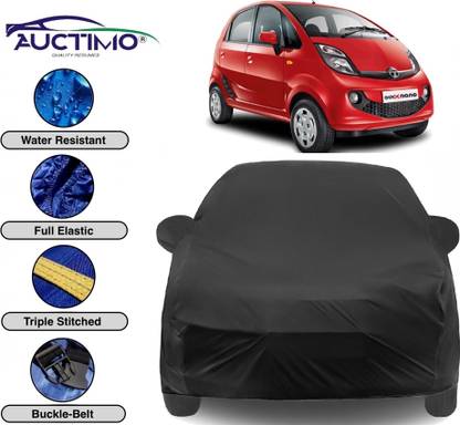 AUCTIMO Car Cover For Tata Nano (With Mirror Pockets)