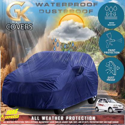 Tamanchi Autocare Car Cover For Hyundai Santro Xing (With Mirror Pockets)