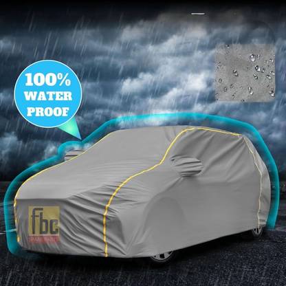 FBC Car Cover For Maruti Suzuki Baleno, Baleno 1.2 Alpha, Baleno 1.6i, Universal For Car (With Mirror Pockets)