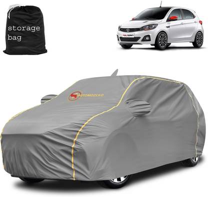 AUTOMOZEXO Car Cover For Tata Tiago (With Mirror Pockets)