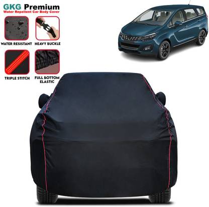 GKG Car Cover For Mahindra Marazzo, Marazzo M2 8Str Diesel, Marazzo M2 Diesel, Marazzo M4 8Str Diesel, Marazzo M4 Diesel, Marazzo M6 8Str Diesel, Marazzo M6 Diesel, Marazzo M8 8Str Diesel, Marazzo M8 Diesel (With Mirror Pockets)