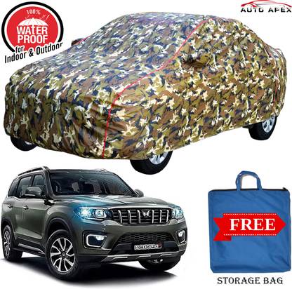 Autoapex Car Cover For Mahindra Scorpio N, Scorpio N (With Mirror Pockets)
