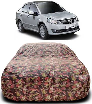 Yuniek Car Cover For Maruti Suzuki SX4 (Without Mirror Pockets)