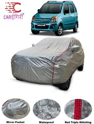 Carigiri Car Cover For Maruti Suzuki WagonR (With Mirror Pockets)