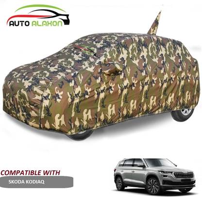 AUTO ALAXON Car Cover For Skoda Kodiaq (With Mirror Pockets)