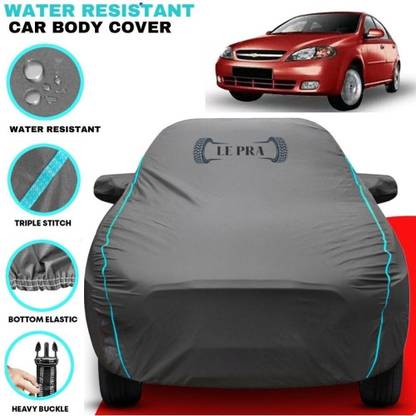 LE PRA Car Cover For Chevrolet Optra SRV, Optra SRV 1.6, Optra SRV 1.8 (With Mirror Pockets)