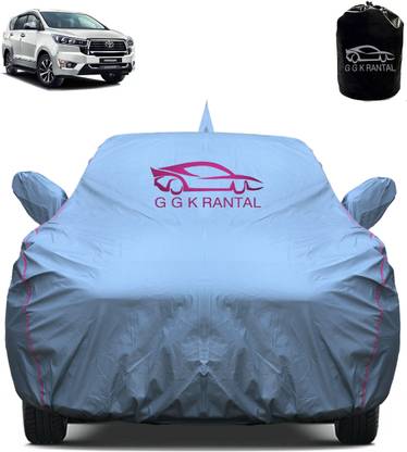 G G K RANTAL Car Cover For Toyota Innova Crysta (With Mirror Pockets)