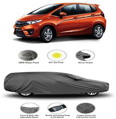 Ascension Car Cover For Honda Jazz Facelift (With Mirror Pockets)