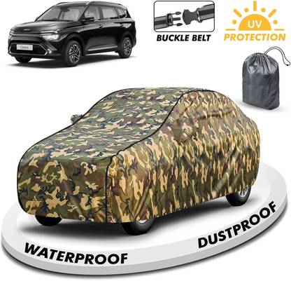 CARZEX Car Cover For Kia Carens (With Mirror Pockets)