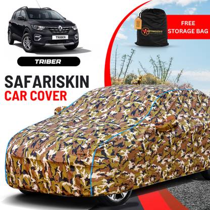 AUTOMOZEXO Car Cover For Renault Triber (With Mirror Pockets)