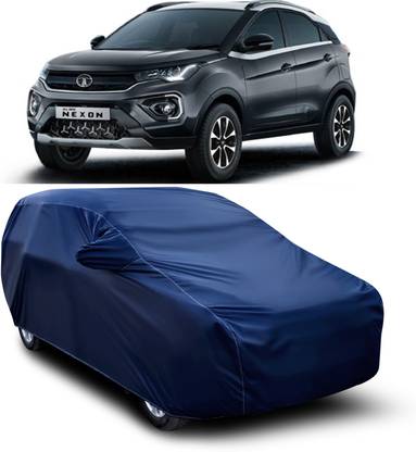 SXAWG Car Cover For Tata Nexon (With Mirror Pockets)