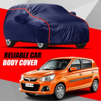 S Shine Max Car Cover For Maruti Suzuki Alto K10 (With Mirror Pockets)