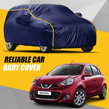 S Shine Max Car Cover For Nissan Micra (With Mirror Pockets)