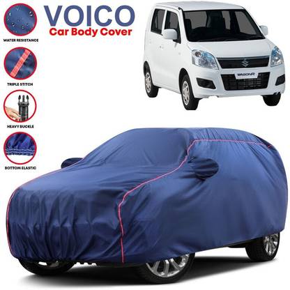 VOICO Car Cover For Maruti Suzuki Wagon R, Wagon R 1.0, Wagon R 1.1L 16V, Wagon R ABS, Wagon R AMT VXI, Wagon R AMT VXI Option, Wagon R AX, Wagon R CNG LXI, Wagon R CNG LXI Opt, Wagon R D, Wagon R DLX, Wagon R EV, Wagon R EX, Wagon R LX, Wagon R LXI, Wagon R LXI CNG, Wagon R LXI CNG Optional, Wagon R LXI Opt Petrol, Wagon R LXI Optional, Wagon R LXI Petrol, Wagon R MPV, Wagon R Stingray AMT VXI, Wagon R Stingray AMT VXI Optional, Wagon R Stingray LXI, Wagon R Stingray LXI Optional, Wagon R Stingray VX, Wagon R Stingray VXI, Wagon R Stingray VXI Optional, Wagon R VX, Wagon R VXI, Wagon R VXI 1.2 Petrol, Wagon R VXI AGS Optional, Wagon R VXI AMT 1.2 Petrol, Wagon R VXI AMT Opt 1.2 Petrol, Wagon R VXI AMT Opt Petrol, Wagon R VXI AMT Petrol, Wagon R VXI BS, Wagon R VXI Opt 1.2 Petrol, Wagon R VXI Opt Petrol, Wagon R VXI Optional, Wagon R VXI Petrol, Wagon R ZXI 1.2 Petrol, Wagon R ZXI AMT 1.2 Petrol, WagonR, WagonR Electric Vehicle, WagonR Stingray (With Mirror Pockets)