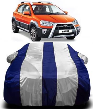 XOCAVO Car Cover For Toyota Etios Cross (With Mirror Pockets)